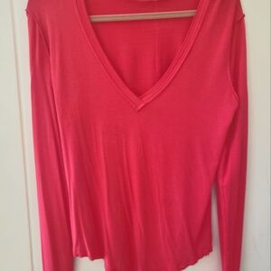 Free People Butter Soft Long Sleeve Small T